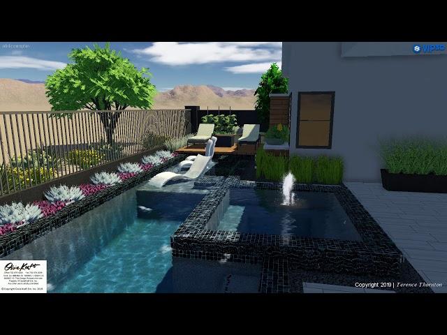 Reyes   Pool, Spa and Outdoor Living Space Design Video from Ozzie Kraft