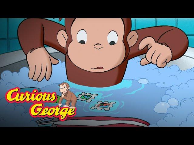 Curious George   George Floods the Building   Kids Cartoon   Kids Movies  Videos for Kids