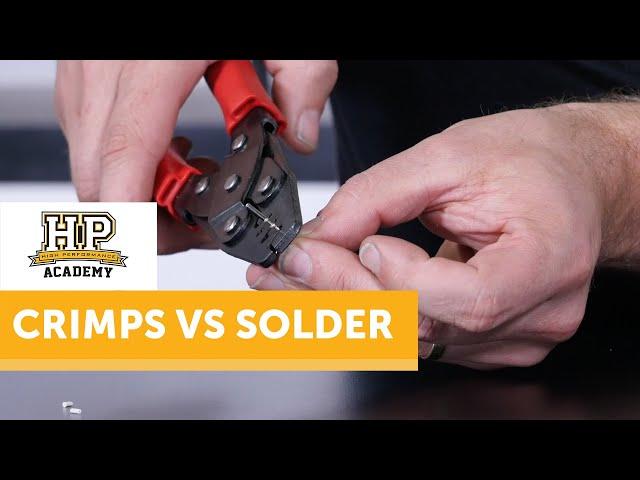 Solder Vs Crimping | Why is Soldering So HATED In Motorsport Wiring?