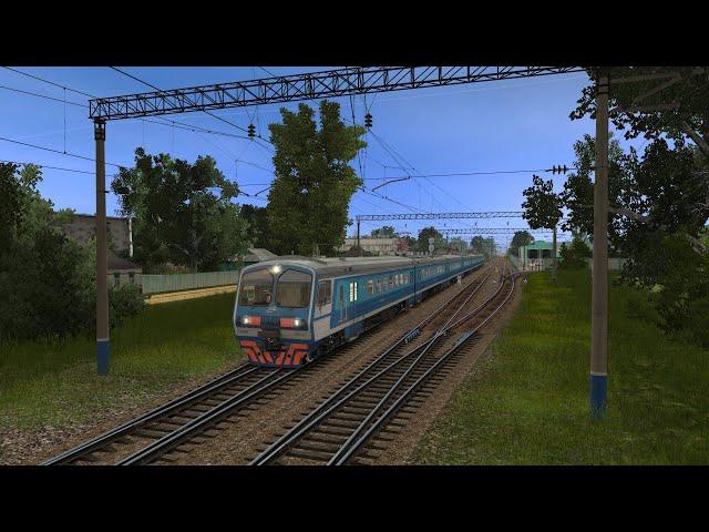 Запуск ЭД9М-0074 (Запуск ПС Trainz 12) #4