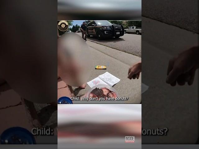 Child Asks Deputy Why He Doesn’t Have Doughnuts #shorts