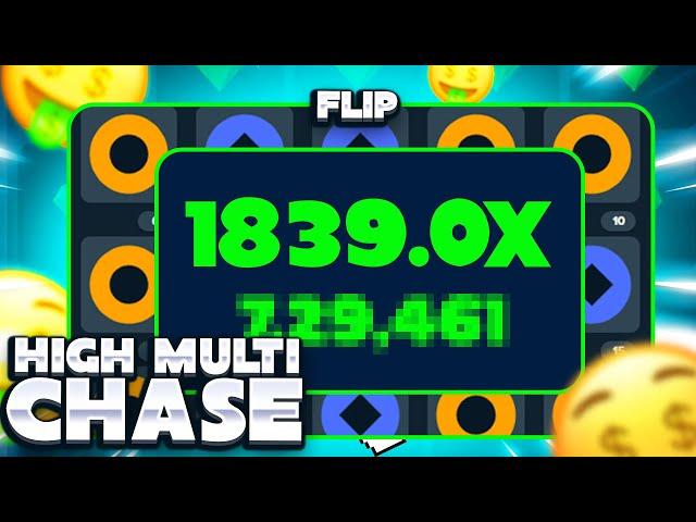 CHASING HIGH MULTI IN FLIP (I HIT 1000x and 2000x) 