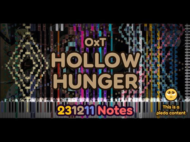 [Black MIDI] OxT - HOLLOW HUNGER | Mitchell MIDI | 231,211 Notes