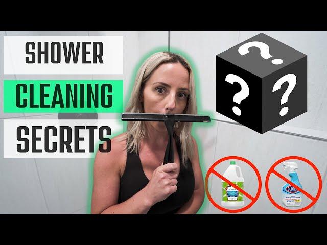 how to keep your shower clean FOREVER! | 2 products you NEED