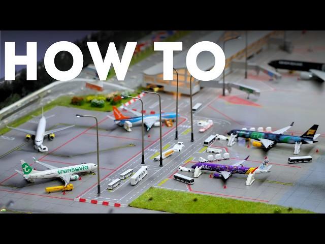 How To Build Model Airport Remote Stands