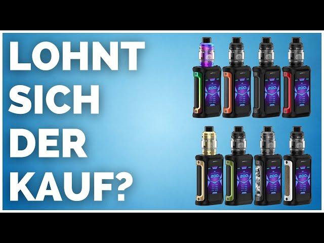 GeekVape Aegis X ► E-Zigaretten im Test ► [KURZ & KOMPAKT] zusammengefasst