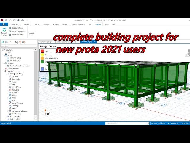 PROTA Structures 2021: Complete real Project for Beginners