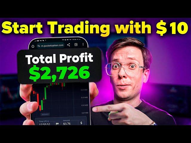 HOW TO MAKE +$2,726 in 10 MIN WITH SIMPLE TRADING STRATEGY IN 2024 (Live Trading)