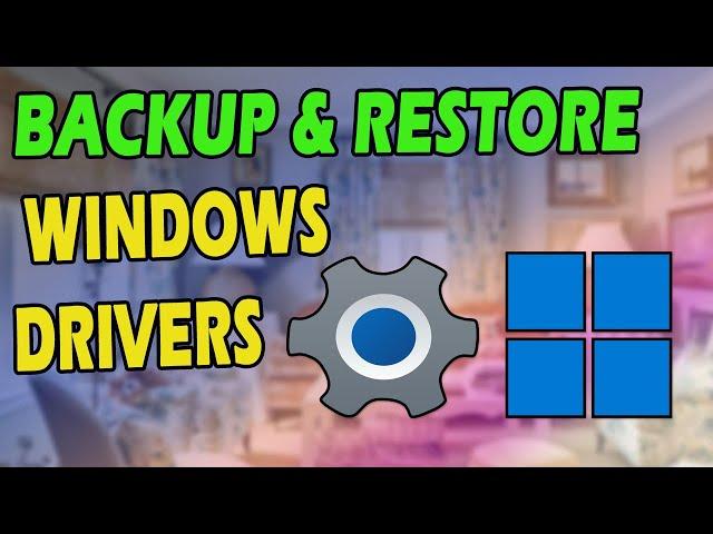 How to Backup and Restore Device Drivers in Windows 11 Back Up All Device Drivers using DISM Command