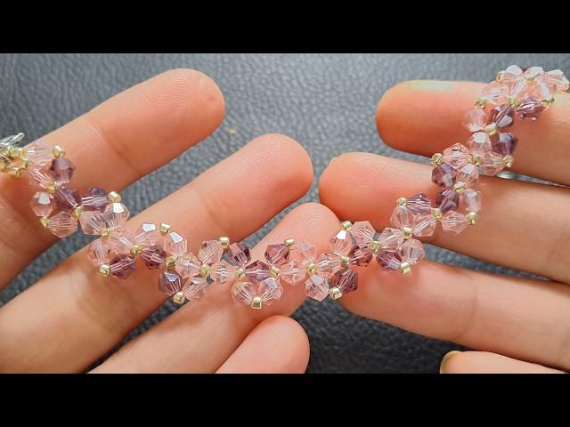 seed bead bracelet tutorial for beginners/beaded bracelet tutorial for beginners/bracelet making