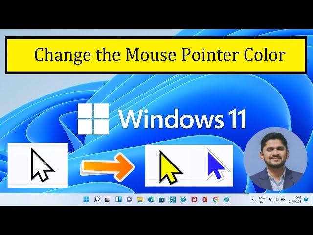 How to change Mouse Pointer Color on Windows 11