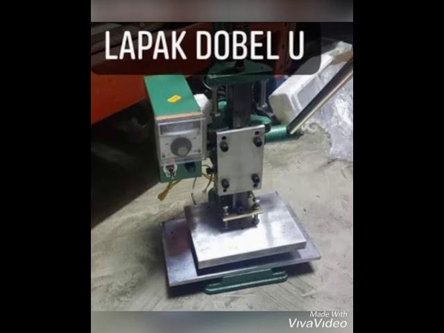 Mesin Emboss Hotprint untuk bahan Kulit dan sintetis