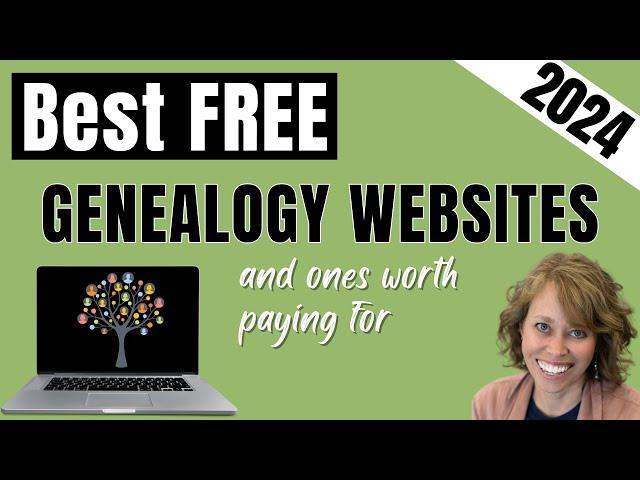 Top 25 Genealogy Sites: FREE & Worth Paying For! (2024)