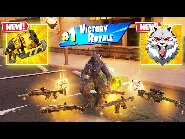 ENERGIZED GODZILLA vs NEW 3 MEDALLIONS & MYTHIC’S CHALLENGE (NEW FORTNITE Chapter 6 Season 2)