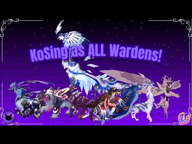 Kosing as ALL WARDENS! | Creatures of Sonaria