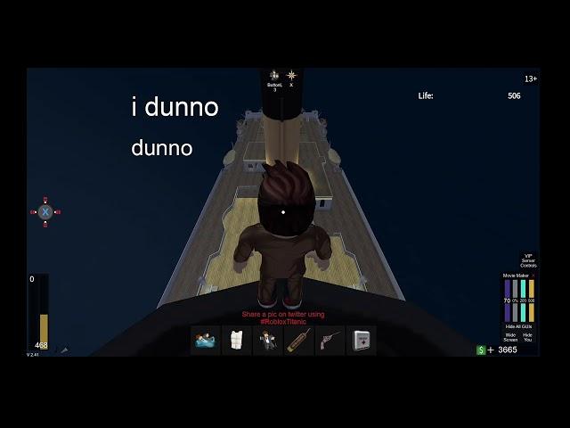 Roblox titanic gameplay