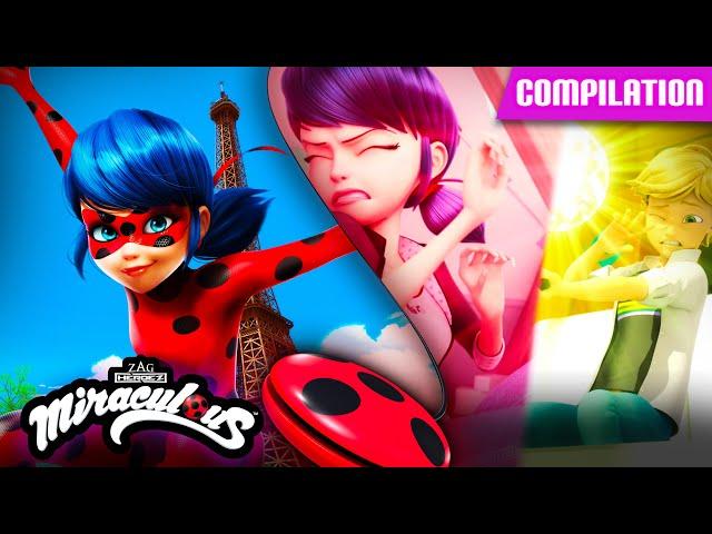 MIRACULOUS |  Compilation 4  ÉPISODES ENTIERS ▶️ [Origines Partie 1 & 2]