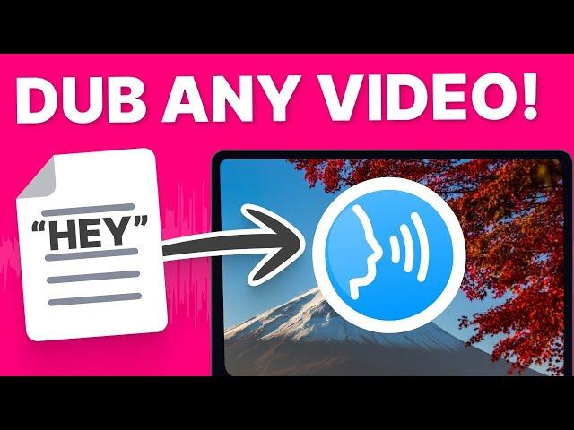 How to Dub a Video | 3 WAYS!! ️