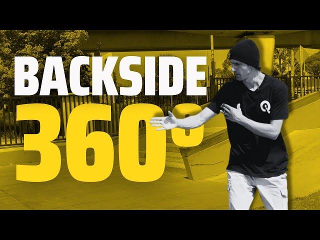 How to do Backside 360s on Flat Ground