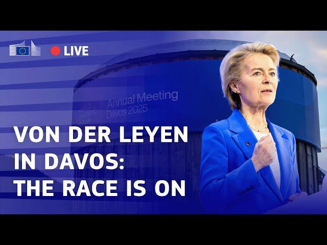 President von der Leyen in Davos: "Europe is ready for change"