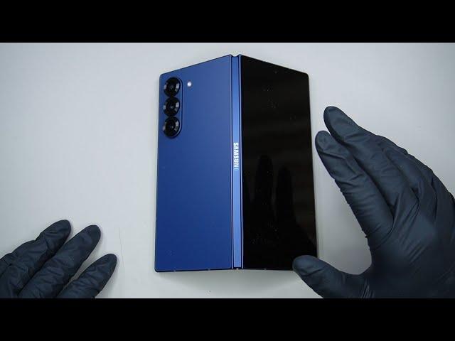 TechUnboxings ASMR: Samsung Galaxy Z Fold6 (Navy) Unboxing