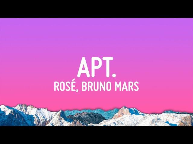 ROSÉ & Bruno Mars - APT. (Lyrics)