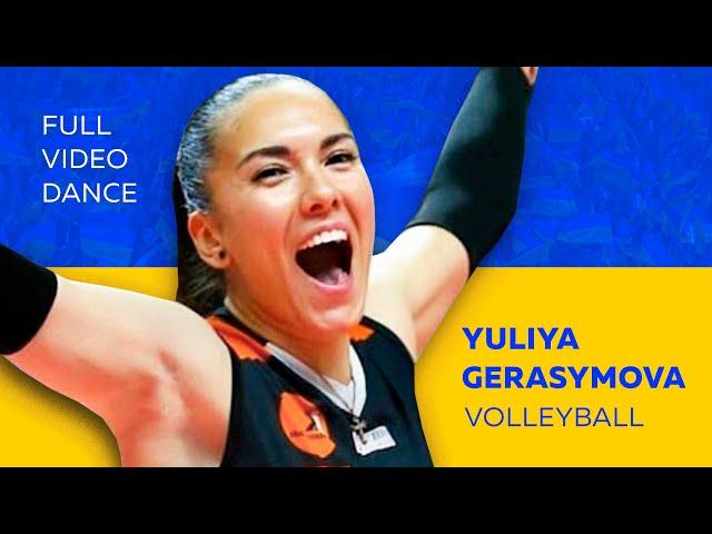 Yulya Gerasymova full video dance. volleyball meme 2022