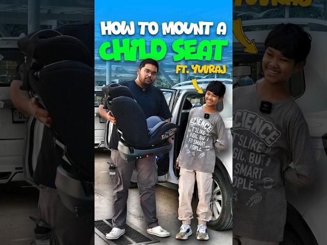 How To Mount A Child Seat In Your Car  #cars24