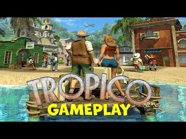 Tropico Gameplay - No Commentary 1080p [PC]