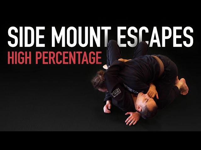 High Percentage Sidemount Escapes | BJJ Techniques | ROYDEAN