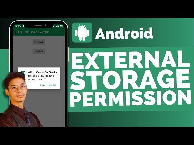 External Storage Permission In Android !