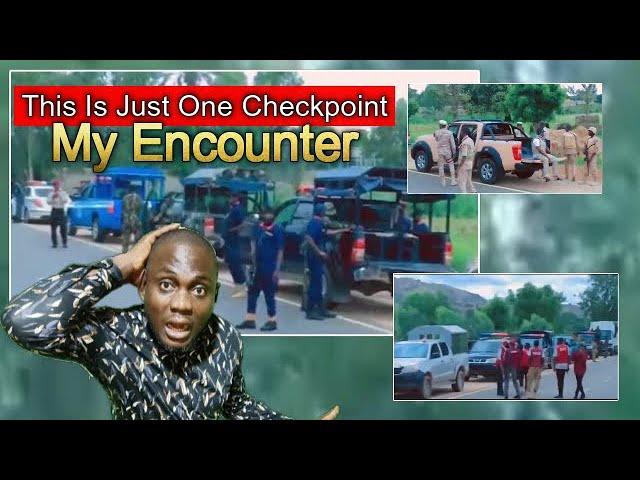 See Nigerians React To This Scary Security Checkpoint