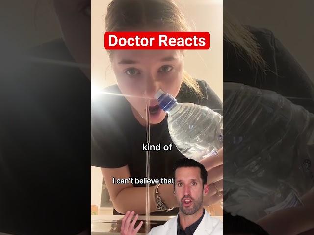 ER Doctor REACTS to "Satisfying" Nasal Rinse