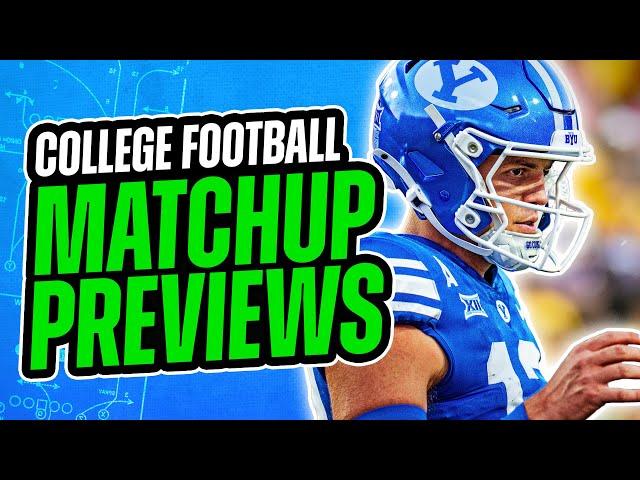 College Football Week 11 Betting Preview | Odds, Picks, Predictions