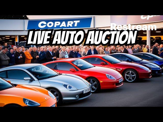 Copart Auto  Auction-Live Stream