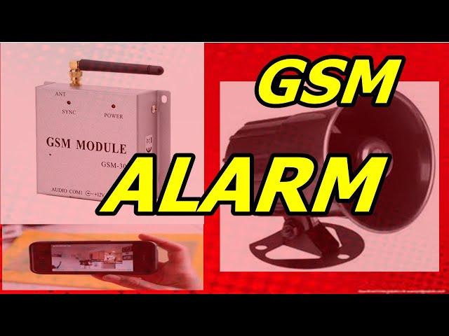 Gsm  Alarm Diy!