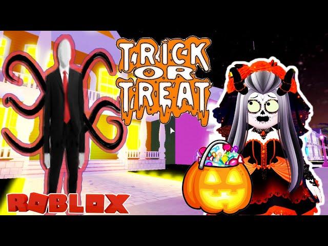 Royale High HALLOWEEN Trick Or Treat SLENDER MAN!