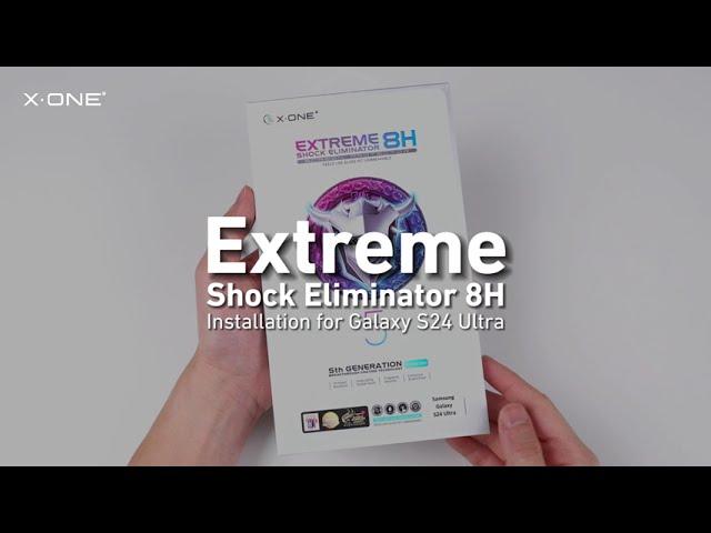 Installation for Galaxy S24 Ultra | X.One® Extreme Shock Eliminator 8H (5th Gen)