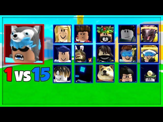 1 vs 15... Can You Win? (Roblox Arsenal)