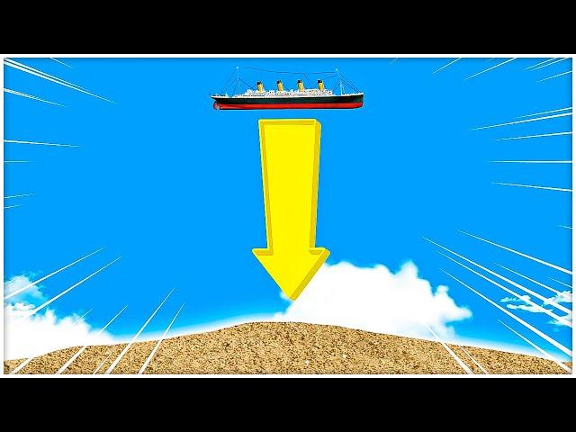 FORMAS CRIATIVAS DE DESTRUIR O TITANIC | Floating Sandbox