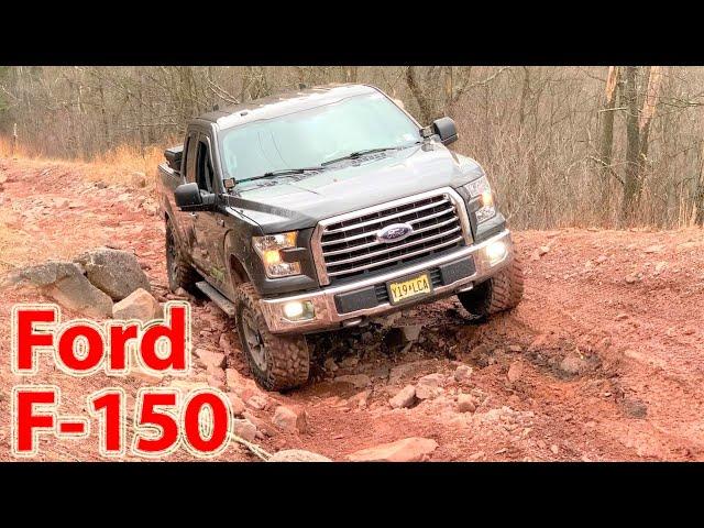 Ford F150 Off Road 4x4 Mountain Trail Rock Hill Climbing Run