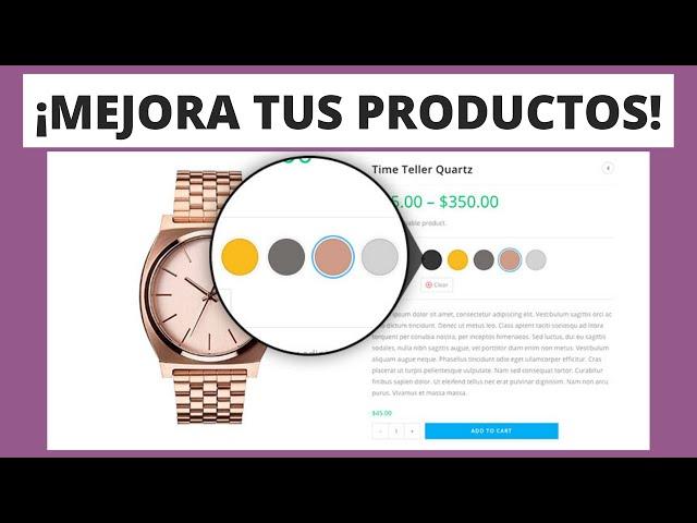 ¡Mejora Tus Productos Variables En WooCommerce Con Este Plugin!