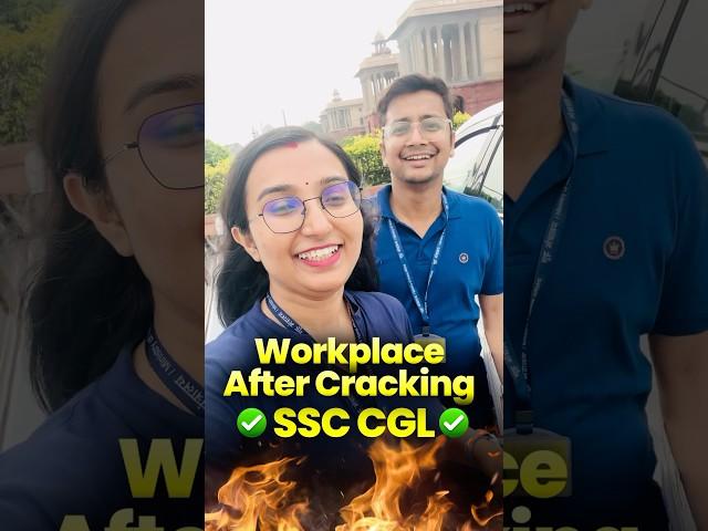 Workplace after clearing SSC CGL| SSC CGL |  #ssccgl2025 #ssccgl #sscmotivation #viralvideo