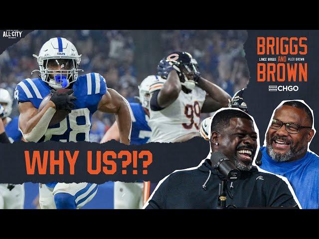 Lance Briggs & Alex Brown break down Chicago Bears ugly loss vs Colts | Briggs And Brown Show