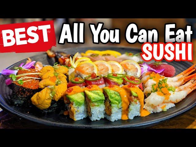 The Best All You Can Eat Sushi in Las Vegas (Off The Strip)