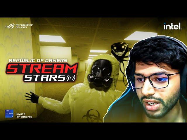 Let's play Backrooms with  @MisterSwishy  | ROG Stream Stars powered by @intelindia