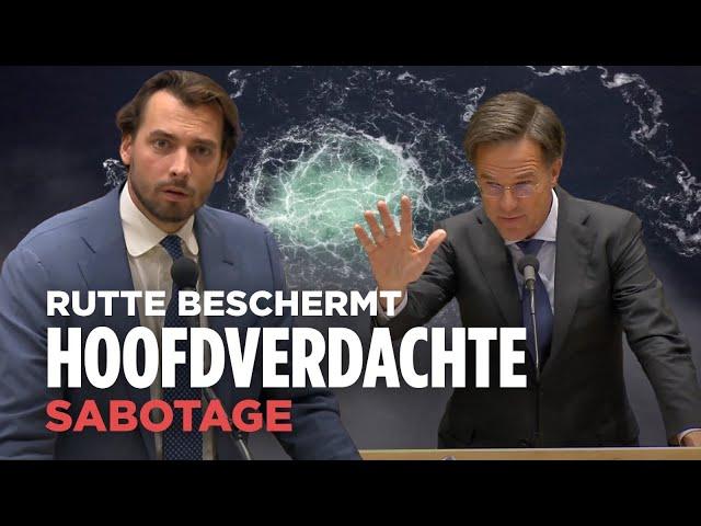 Rutte duikt na motie Baudet over Nord Stream-sabotage | FVD