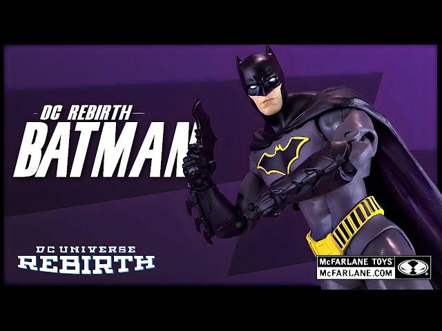 McFarlane Toys DC Multiverse DC Rebirth Batman Figure @TheReviewSpot