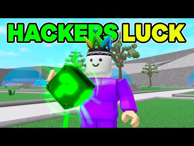 Roblox I Used A HACKED Lucky Block to find The Rarest Weapon