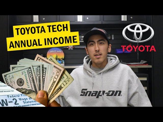 How Much Money Do Toyota Master Techs Make a Year 2022